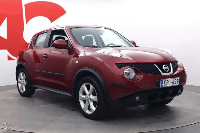 Nissan Juke 1,6L Pure Drive Acenta 2WD 5MT Elegance Alloys Connect - / TÄYD.HUOLTOKIRJA / NAVI / KAMERA / VAKKARI / LOHKOLÄM. / ILMASTOINTI / Image 7